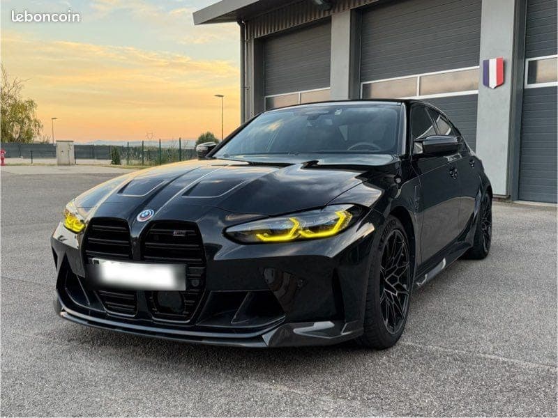 Exemple : BMW M3 Competition noire